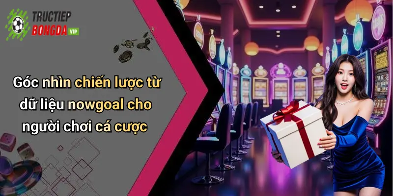 Góc nhìn chiến lược từ dữ liệu nowgoal cho người chơi cá cược