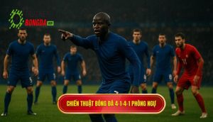 Chiến thuật bóng đá 4-1-4-1 phòng ngự
