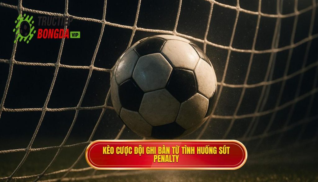 Kèo cược đội ghi bàn từ tình huống sút penalty