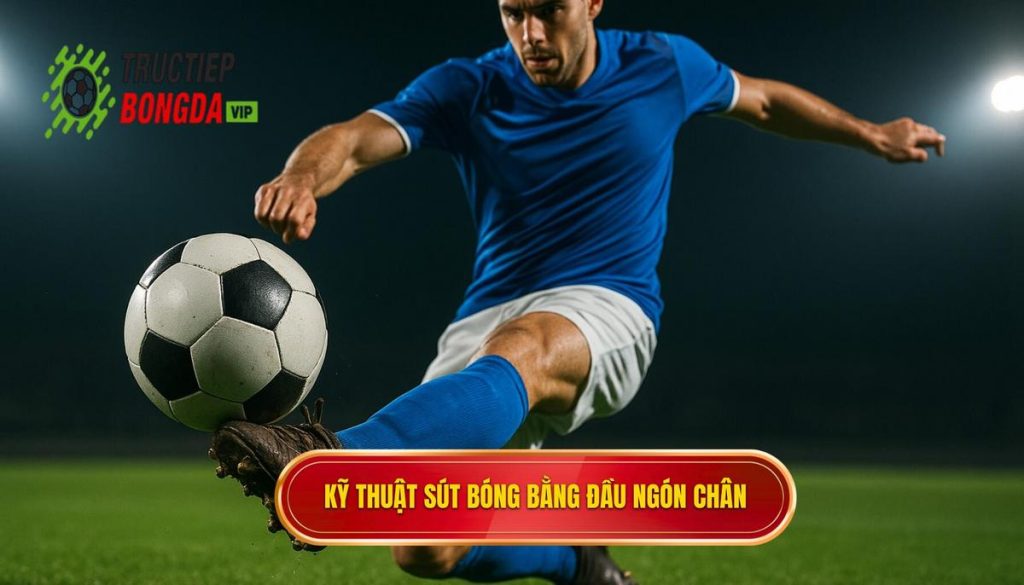 Kỹ thuật sút bóng bằng đầu ngón chân
