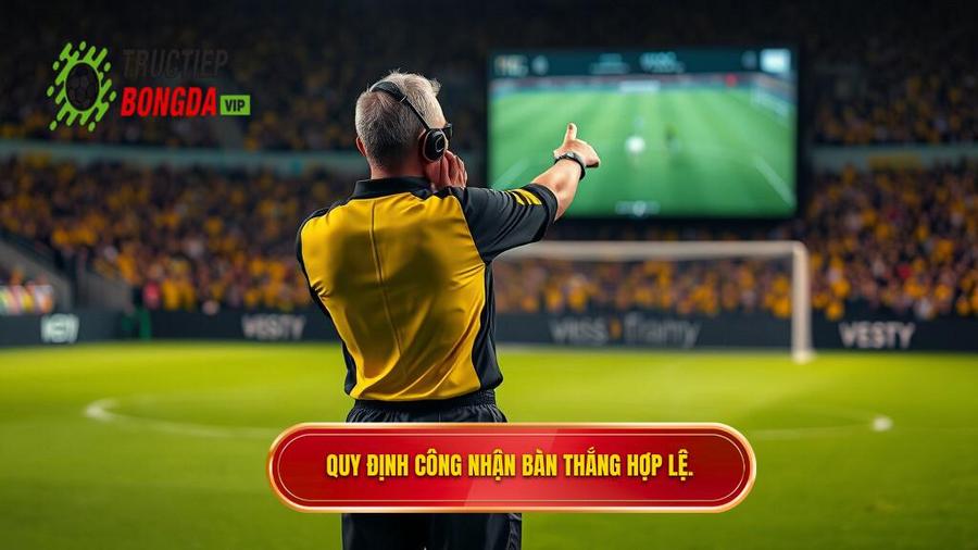 2. Quy định công nhận bàn thắng hợp lệ.