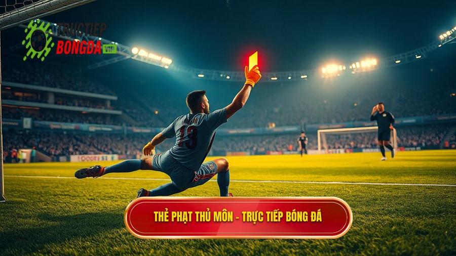 Thẻ phạt thủ môn - TRỰC TIẾP BÓNG ĐÁ