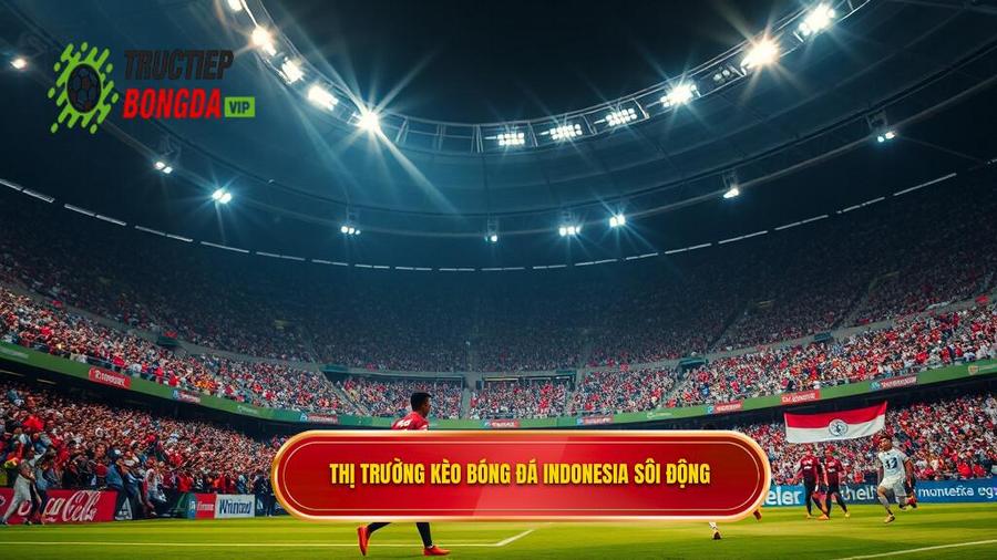 1. Tổng quan về thị trường kèo bóng đá Indonesia