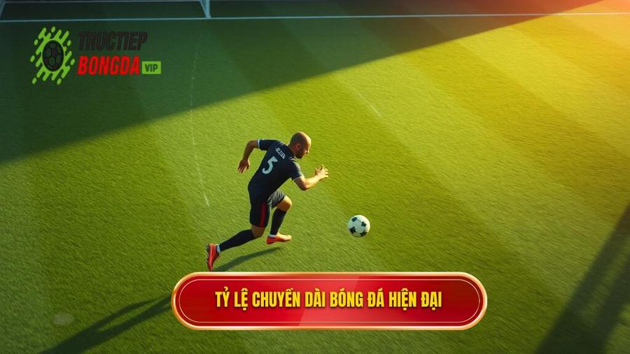 1. Hiểu đúng về tỷ lệ chuyền dài trong bóng đá hiện đại