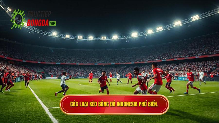 2. Các loại kèo bóng đá Indonesia phổ biến hiện nay