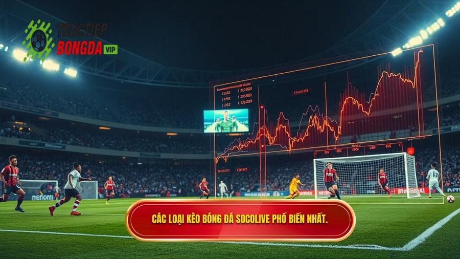 2. Các loại kèo bóng đá Socolive phổ biến nhất hiện nay