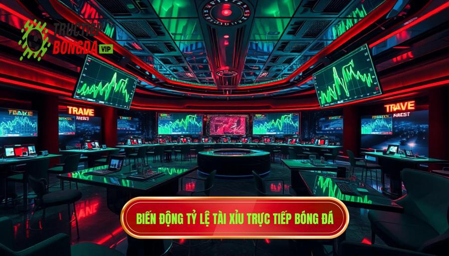 Biến động tỷ lệ tài xỉu TRỰC TIẾP BÓNG ĐÁ
