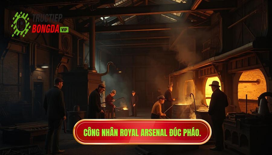 Nguồn gốc lịch sử: Từ những công nhân xưởng đúc pháo Royal Arsenal