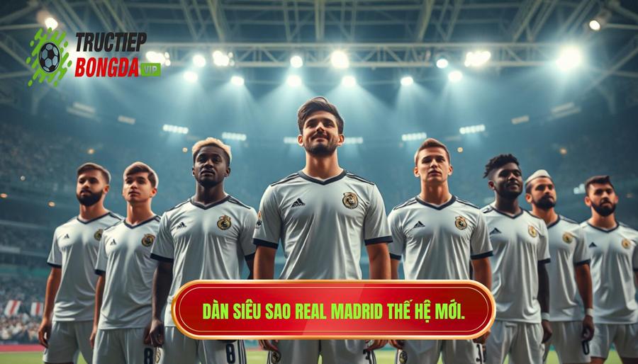 Real Madrid - Dàn siêu sao "Galacticos" thế hệ mới
