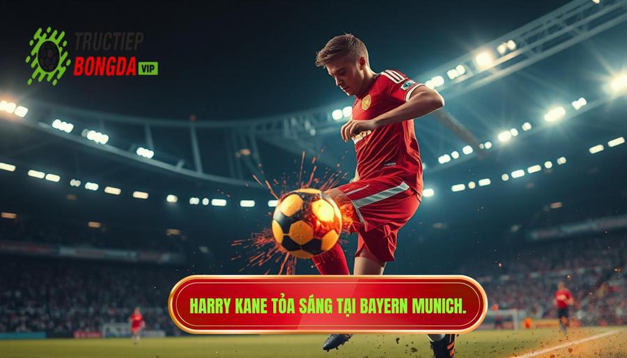 Bayern Munich - Sức mạnh từ "Họng súng" Harry Kane