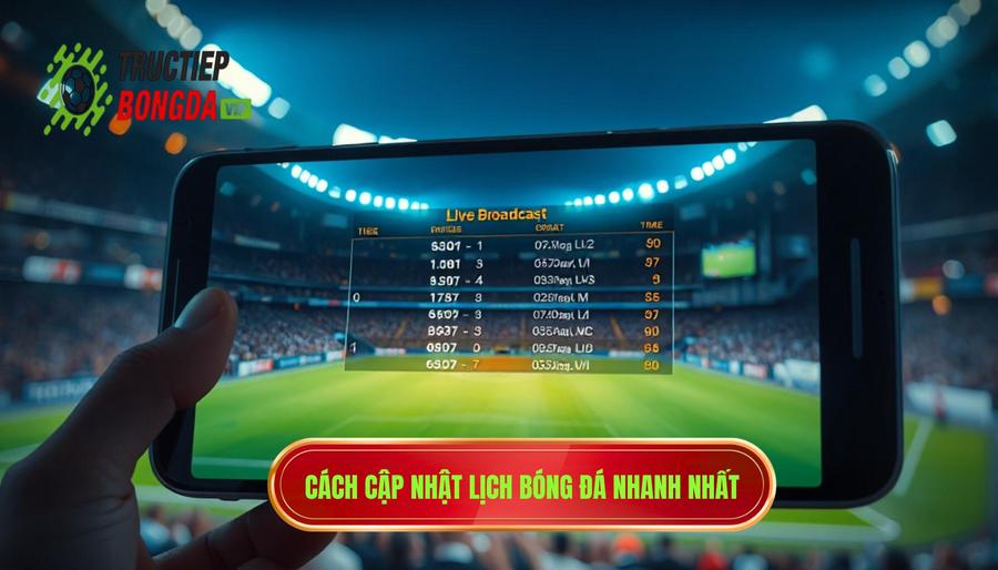 Tại sao cần biết cách cập nhật lịch phát sóng bóng đá nhanh chóng? Tại sao cần biết cách cập nhật lịch phát sóng bóng đá nhanh chóng?