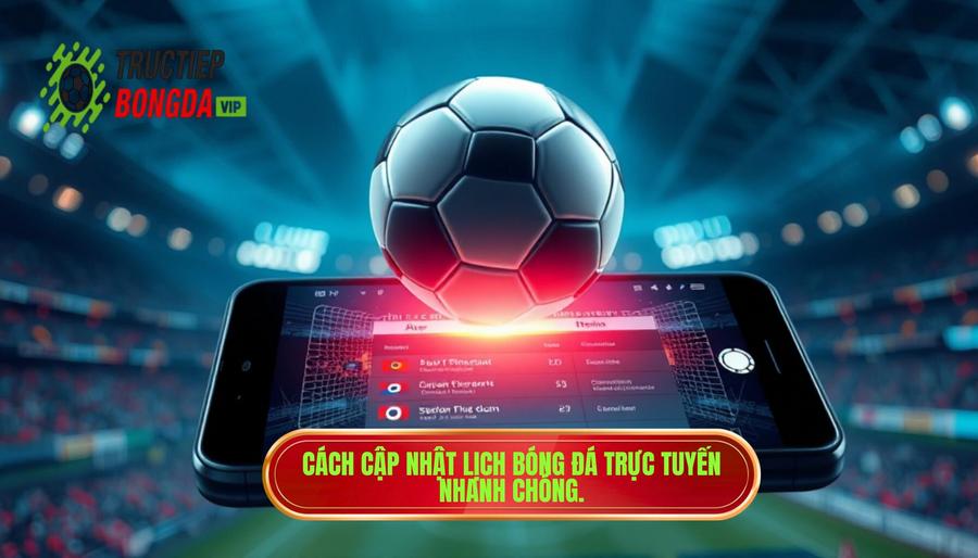 Cách cập nhật lịch phát sóng bóng đá nhanh chóng qua nền tảng số Cách cập nhật lịch phát sóng bóng đá nhanh chóng qua nền tảng số